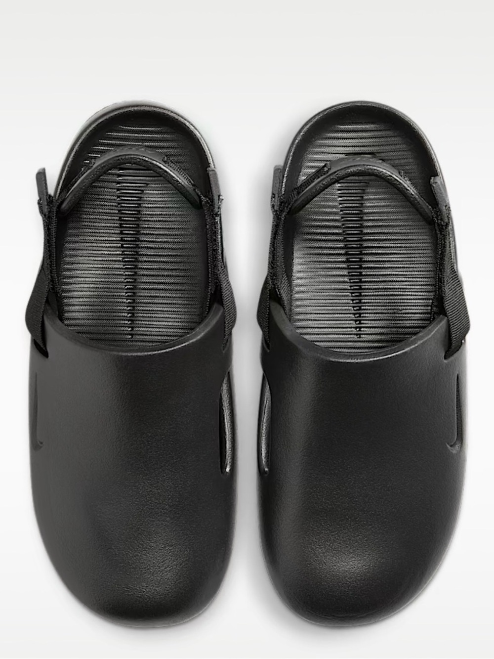 Nike Women’s Calm Mule Black Slip-On Clog with Heel Strap - Picture 2 of 15